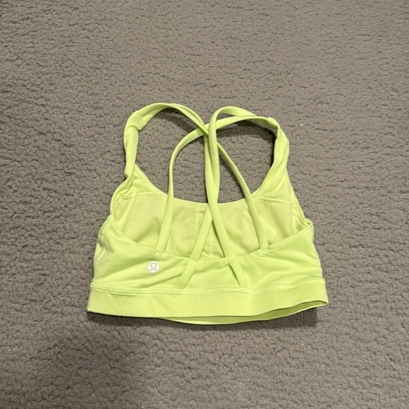 Lululemon Energy Bra *Medium Support, B–D Cups
Electric Lemon size 2 - Picture 4 of 5